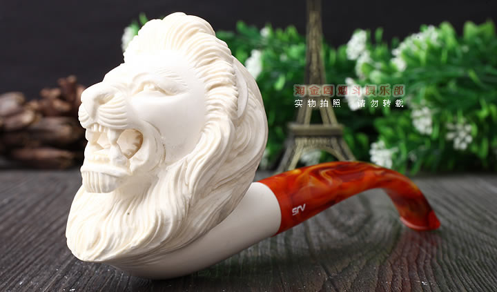 原装进口 正品土耳其Servi海泡石烟斗 5件套装双嘴S11-1