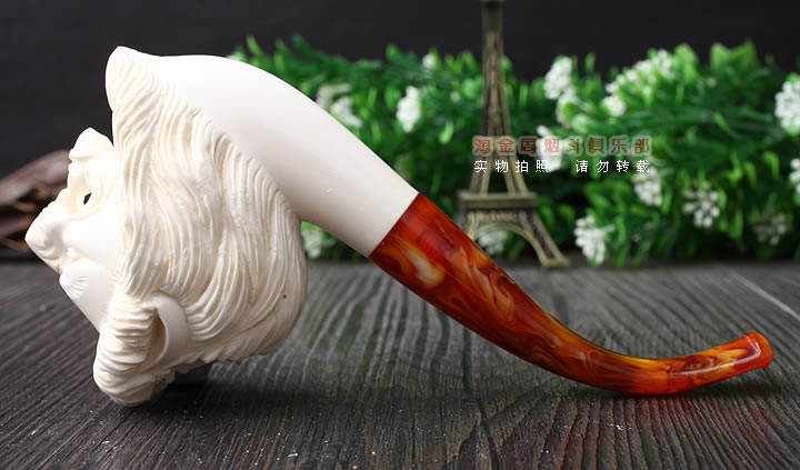 原装进口 正品土耳其Servi海泡石烟斗 5件套装双嘴S11-4