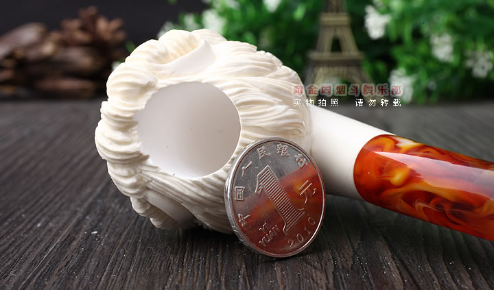 原装进口 正品土耳其Servi海泡石烟斗 5件套装双嘴S11-7