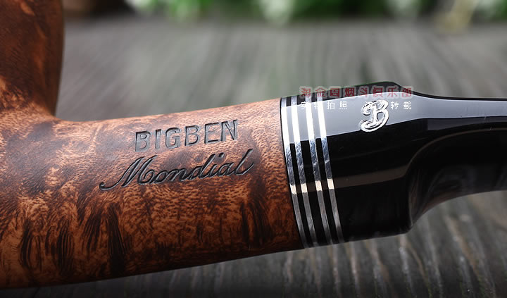 荷兰大班Bigben Mondial Tan Matte石楠木烟斗 6件套装原木斗542-7