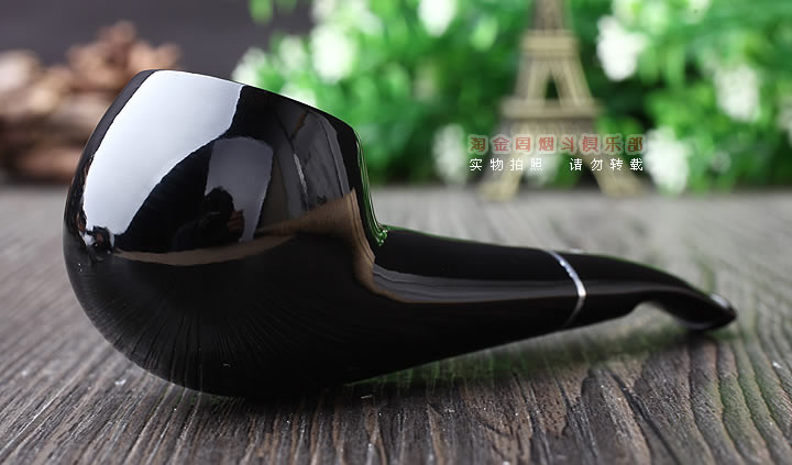 荷兰大班Bigben进口石楠木烟斗 5件套装PIPO 钢琴漆口袋斗 弯斗-1