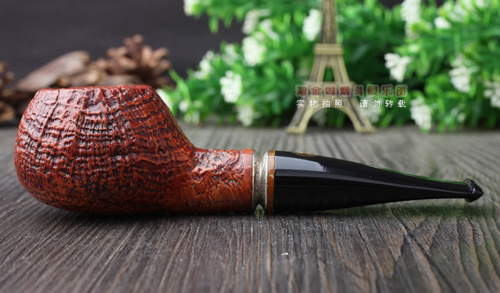 原装进口 意大利L'ANATRA鸭子 石楠木手工烟斗 5件套装LA86-3