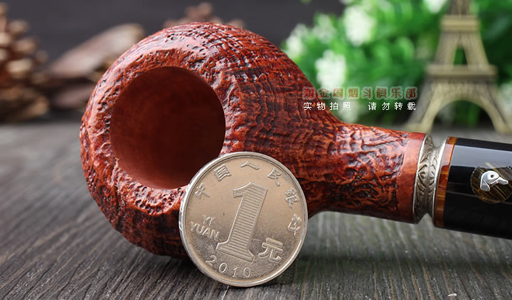 原装进口 意大利L'ANATRA鸭子 石楠木手工烟斗 5件套装LA86-5