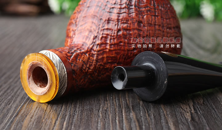 原装进口 意大利L'ANATRA鸭子 石楠木手工烟斗 5件套装LA86-6