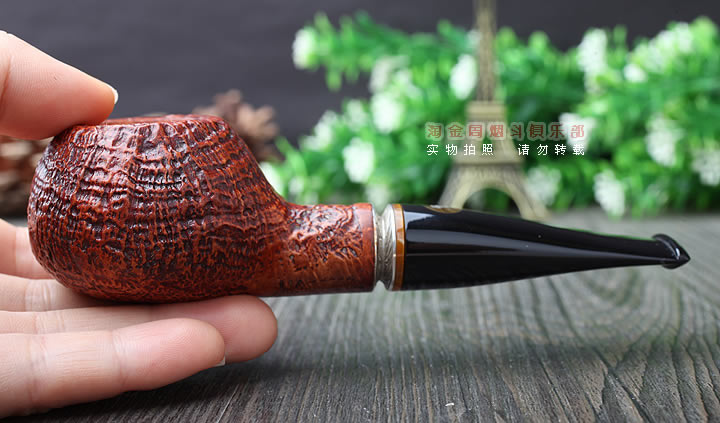 原装进口 意大利L'ANATRA鸭子 石楠木手工烟斗 5件套装LA86-8