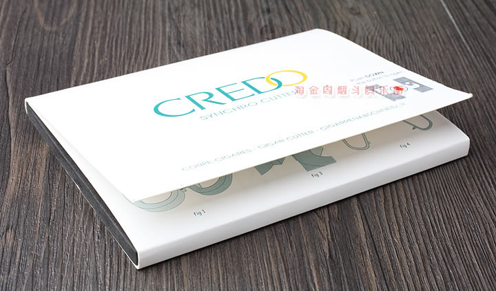 法国克隆多Credo Black 雪茄剪刀 送真皮保护套 黑色 雪茄剪-6