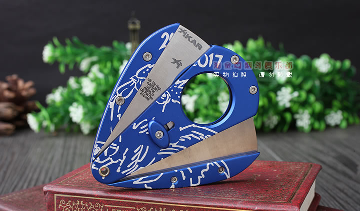 美国原装进口西卡Xikar 雪茄剪 雪茄刀2017鸡年纪念款100BL-1