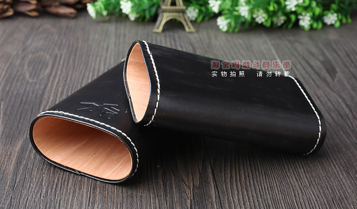 淘金周 美国原装进口 Xikar西卡雪茄筒雪茄套保湿套 243BK-2