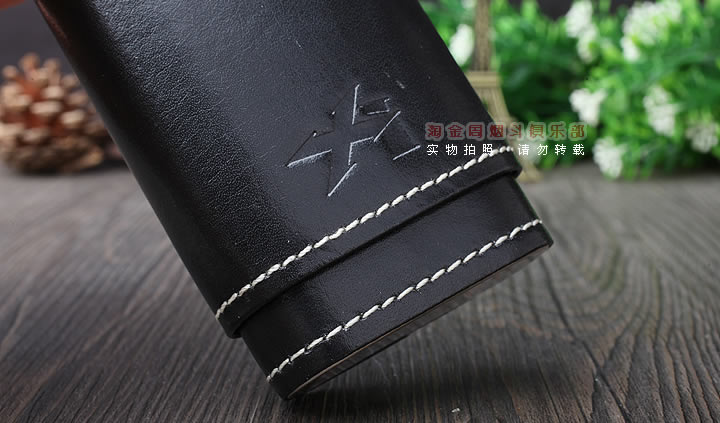 淘金周 美国原装进口 Xikar西卡雪茄筒雪茄套保湿套 243BK-3