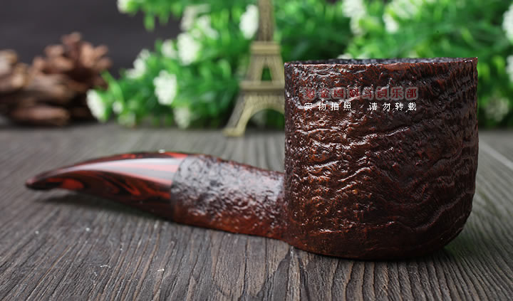 全新老斗 英国Dunhill登喜路石楠木烟斗1984年圣诞纪念斗 6106-2