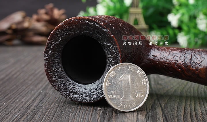 全新老斗 英国Dunhill登喜路石楠木烟斗1984年圣诞纪念斗 6106-6