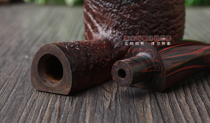 全新老斗 英国Dunhill登喜路石楠木烟斗1984年圣诞纪念斗 6106-7