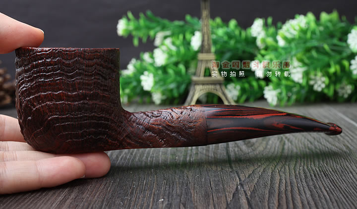 全新老斗 英国Dunhill登喜路石楠木烟斗1984年圣诞纪念斗 6106-9