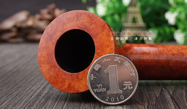 全新老斗 英国Dunhill DR死根 登喜路石楠木烟斗1980年 2星大号斗-5