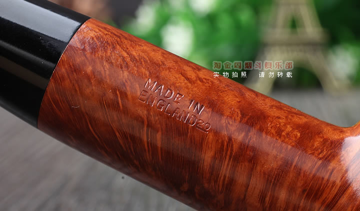 全新老斗 英国Dunhill DR死根 登喜路石楠木烟斗1980年 2星大号斗-8