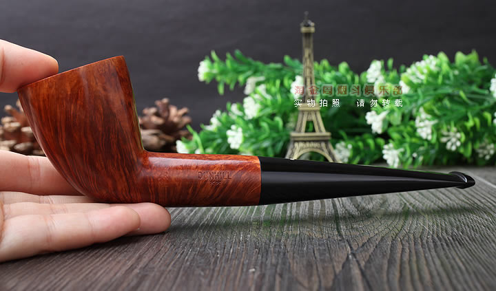 全新老斗 英国Dunhill DR死根 登喜路石楠木烟斗1980年 2星大号斗-9