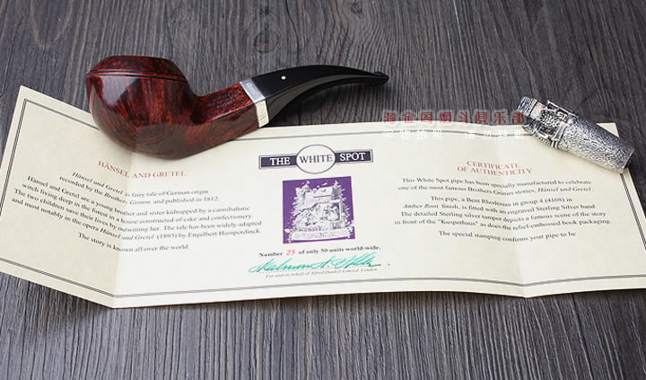 登喜路Dunhill 格林童话HANSEL&GRETEL限量斗 全球限量50套-14