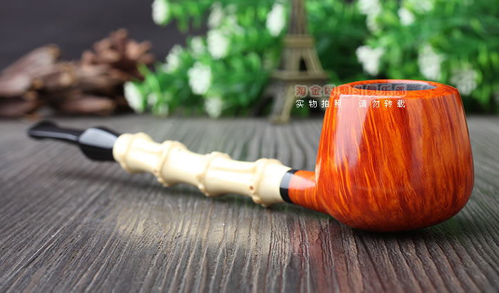 丹麦大师彼得.克莱恩Peter Klein石楠木手工烟斗 B级 Pt48-2