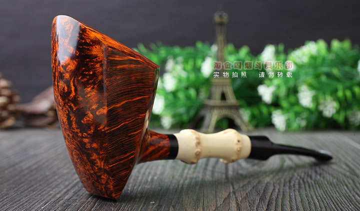 淘金周 丹麦大师Peter Klein石楠木手工烟斗 5件套AA级 Pt57-1