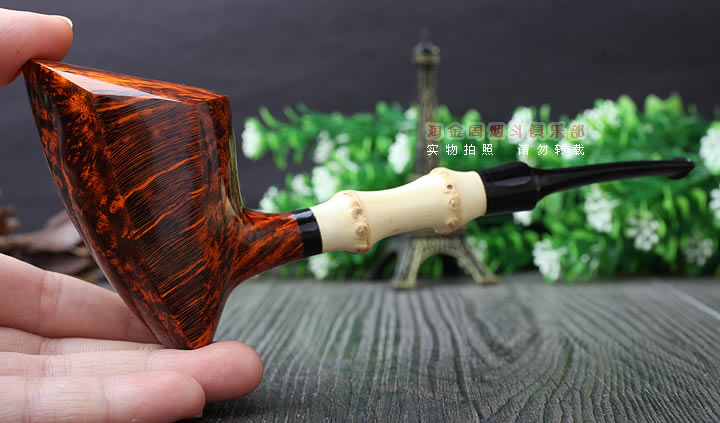 淘金周 丹麦大师Peter Klein石楠木手工烟斗 5件套AA级 Pt57-10