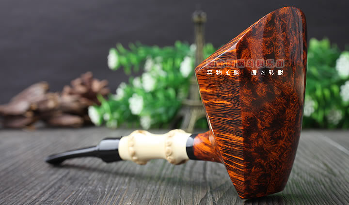 淘金周 丹麦大师Peter Klein石楠木手工烟斗 5件套AA级 Pt57-2