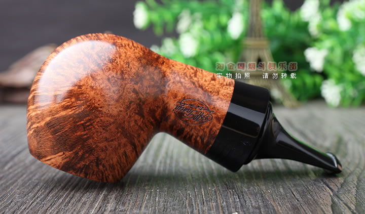 进口荷兰大班AL PASCIA石楠木烟斗 6件套装 大气室 肥仔斗 光面直-4