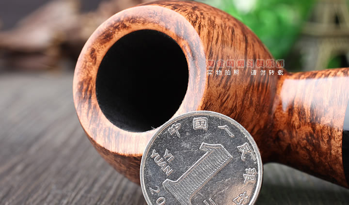 进口荷兰大班AL PASCIA石楠木烟斗 6件套装 大气室 肥仔斗 光面直-5