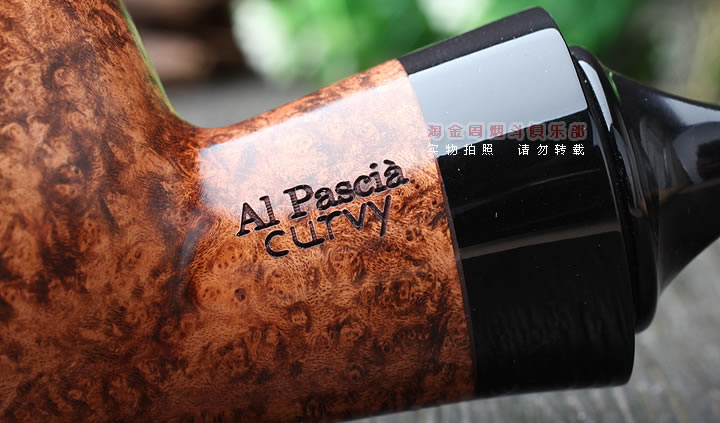 进口荷兰大班AL PASCIA石楠木烟斗 6件套装 大气室 肥仔斗 光面直-7