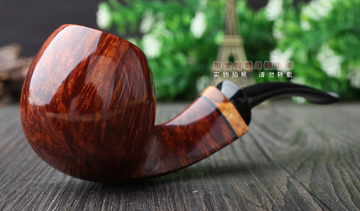 淘金周 游氏父子石楠木手工大师烟斗 五件套装YOU-06-1