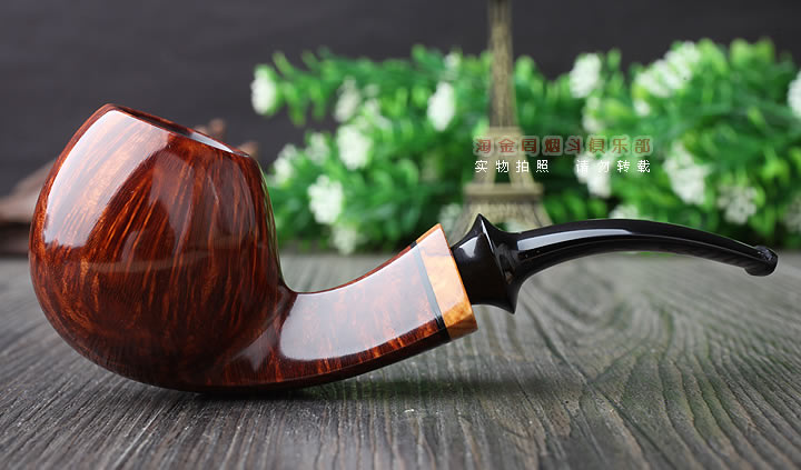 淘金周 游氏父子石楠木手工大师烟斗 五件套装YOU-06-3