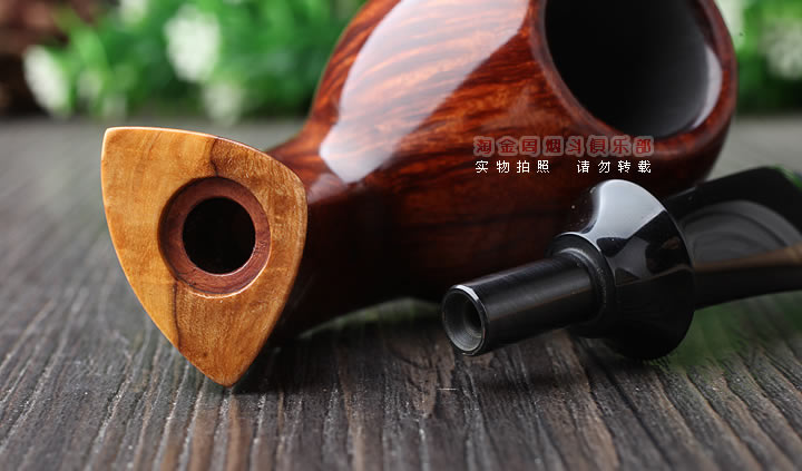 淘金周 游氏父子石楠木手工大师烟斗 五件套装YOU-06-6