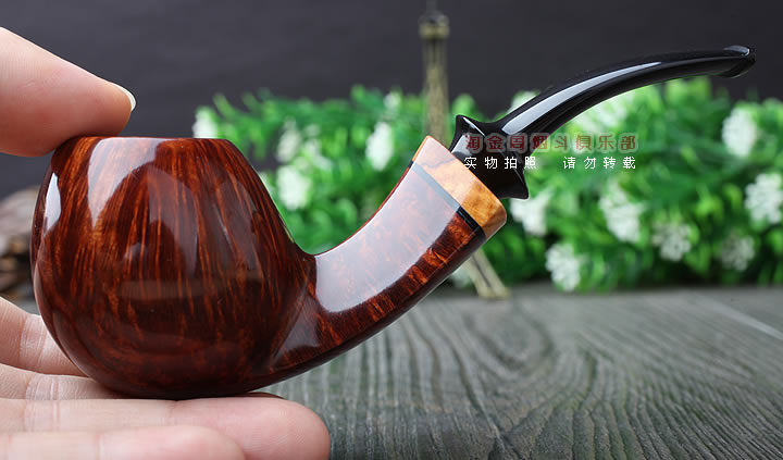 淘金周 游氏父子石楠木手工大师烟斗 五件套装YOU-06-8