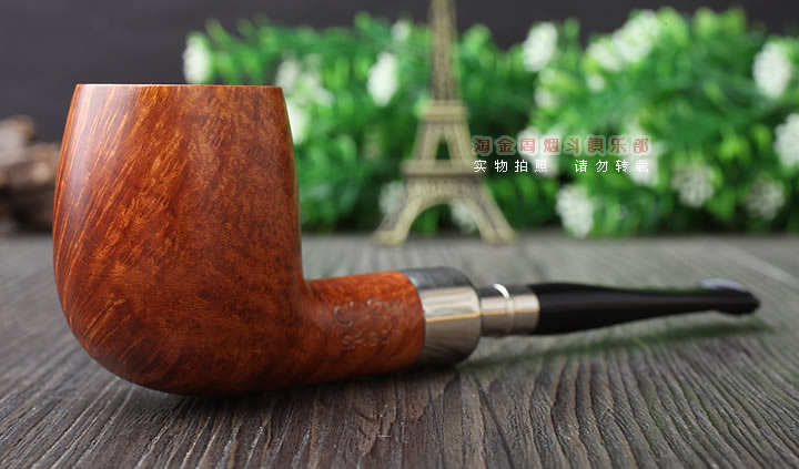 法国CHACOM CC Spigot进口石楠木烟斗 5件套装军插斗 棕色光面185-1