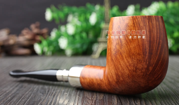 法国CHACOM CC Spigot进口石楠木烟斗 5件套装军插斗 棕色光面185-2