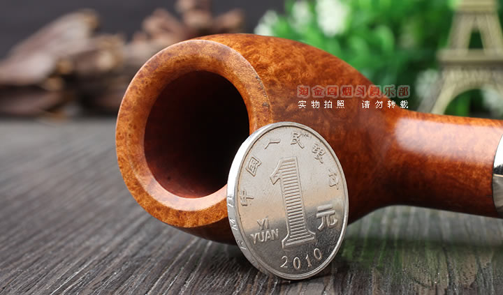 法国CHACOM CC Spigot进口石楠木烟斗 5件套装军插斗 棕色光面185-5