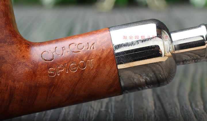 法国CHACOM CC Spigot进口石楠木烟斗 5件套装军插斗 棕色光面185-7