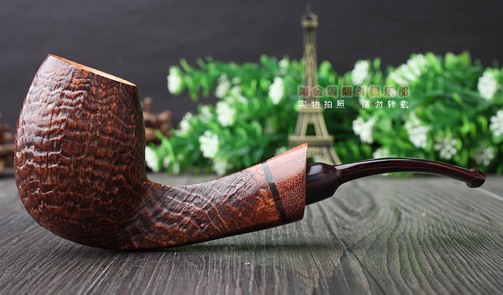 原装进口 法国CHACOM CC石楠木烟斗 2017年度粗面限量斗-3