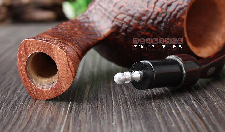 原装进口 法国CHACOM CC石楠木烟斗 2017年度粗面限量斗-6