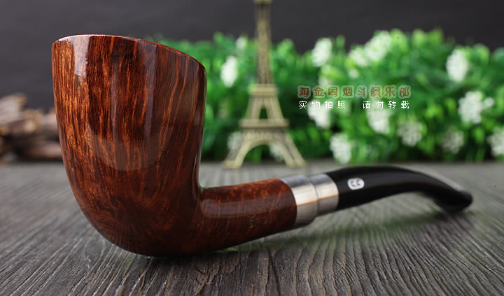 法国CHACOM Spigot进口石楠木烟斗 6件套装军插斗 浅红光面PA95-1