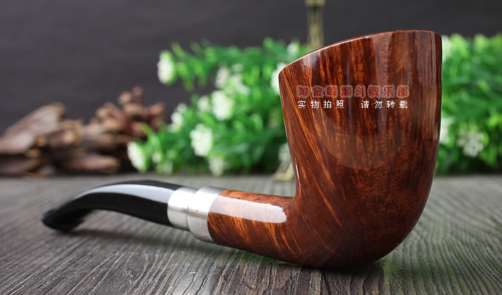 法国CHACOM Spigot进口石楠木烟斗 6件套装军插斗 浅红光面PA95-2