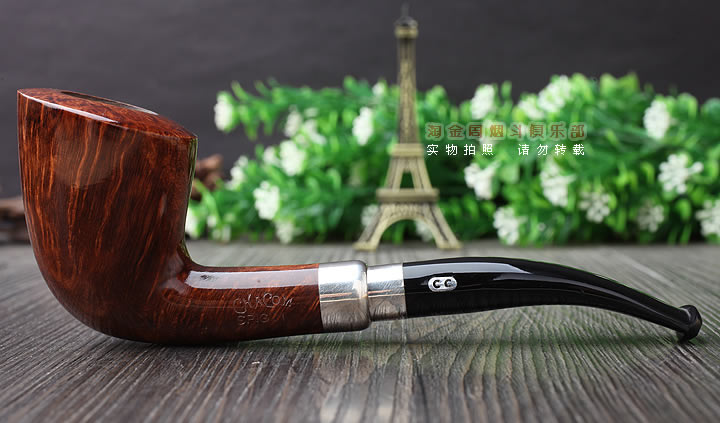 法国CHACOM Spigot进口石楠木烟斗 6件套装军插斗 浅红光面PA95-3