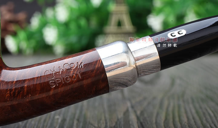 法国CHACOM Spigot进口石楠木烟斗 6件套装军插斗 浅红光面PA95-7