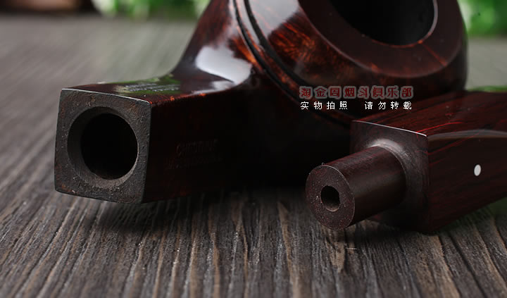 英国登喜路Dunhill CHESTNUT石楠木烟斗 粟色光面4108-6