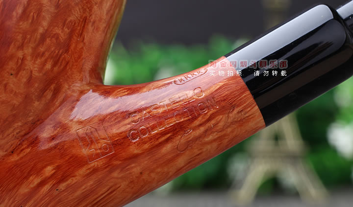 意大利卡斯特罗castello COLLECTION 4K 签名收藏烟斗 军插斗 C43-7