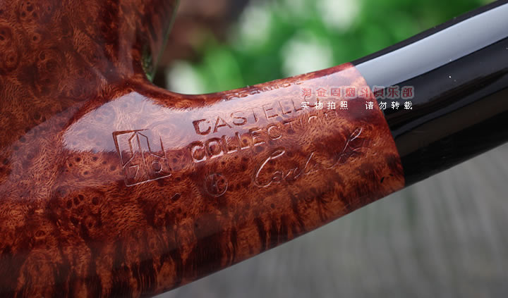 意大利卡斯特罗castello COLLECTION K 签名收藏烟斗 军插斗C44-7