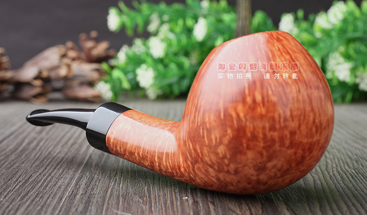 德国赫尔曼Hermann Hennen石楠木烟斗 原木光面H01-2