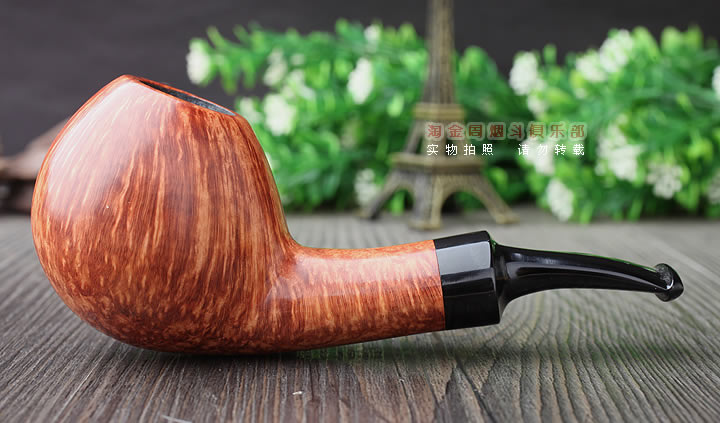 德国赫尔曼Hermann Hennen石楠木烟斗 原木光面H01-4