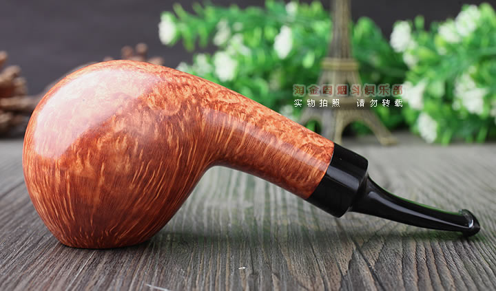 德国赫尔曼Hermann Hennen石楠木烟斗 原木光面H01-5