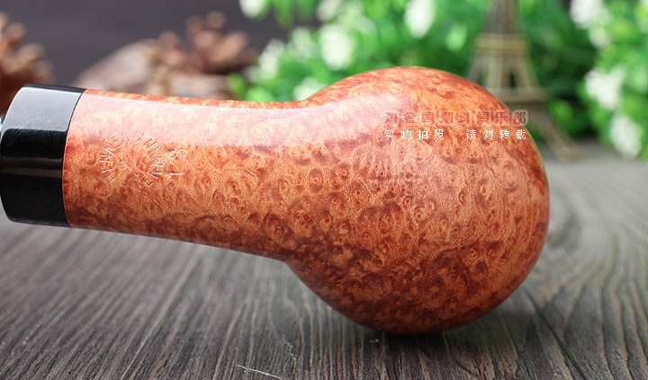 德国赫尔曼Hermann Hennen石楠木烟斗 原木光面H01-6