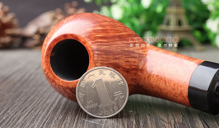 德国赫尔曼Hermann Hennen石楠木烟斗 原木光面H01-7